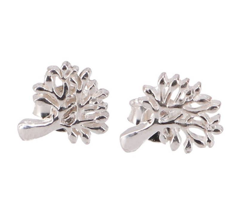 Guru-Shop Paar Ohrhänger Silberne Ohrringe, Ohrstecker aus Silber `Tree.. von Guru-Shop