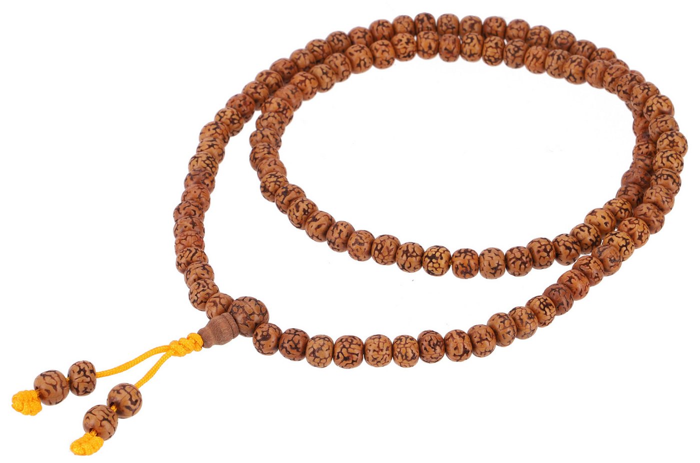 Guru-Shop Perlenkette Japa Mala, Rudraksha Gebetskette, buddhistische.. von Guru-Shop