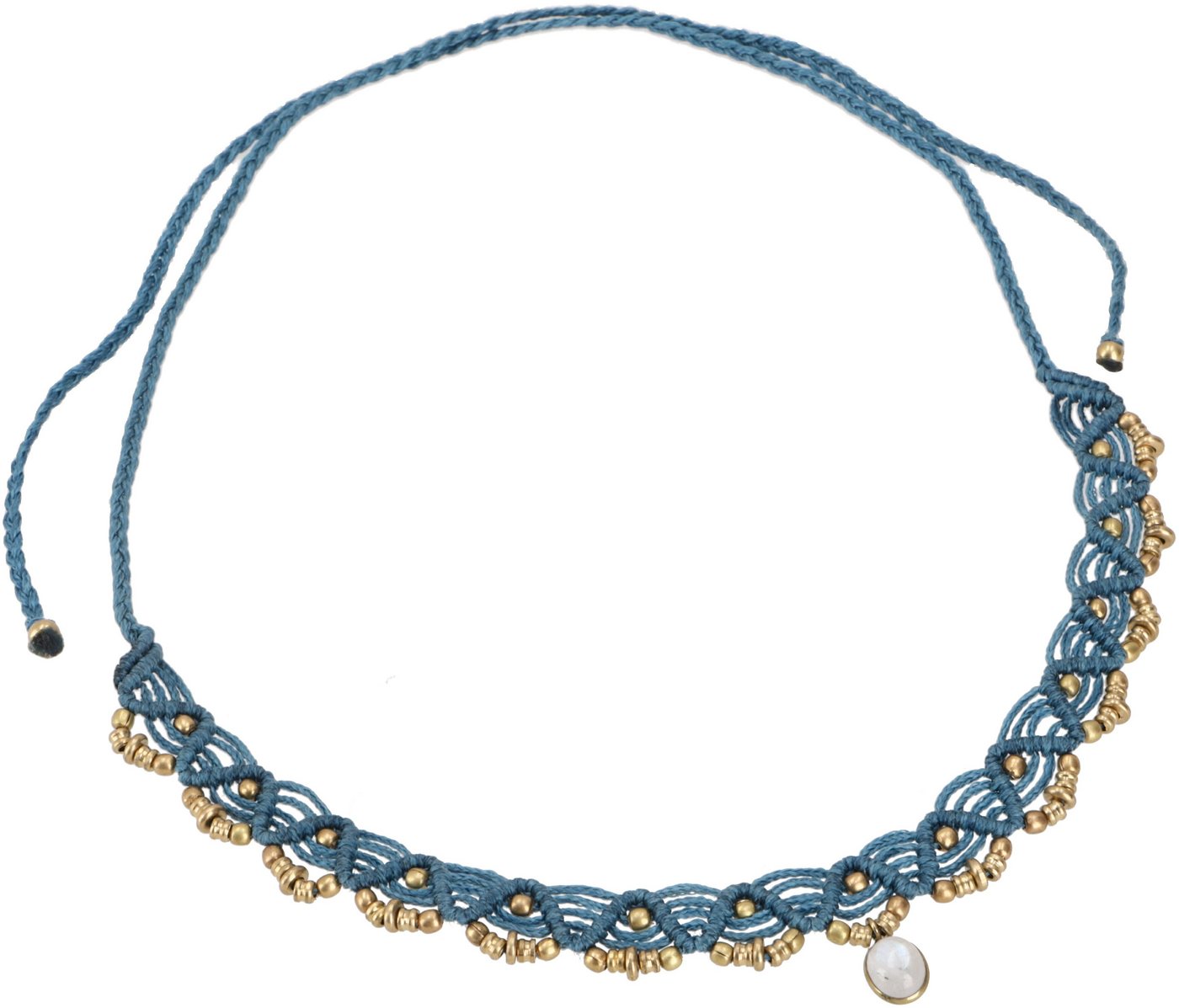 Guru-Shop Perlenkette Makramee Kette Perle, Hippie Boho Kette -.. Guru-Shop Perlenkette Makramee Kette Perle, Hippie Boho Kette -.. von Guru-Shop