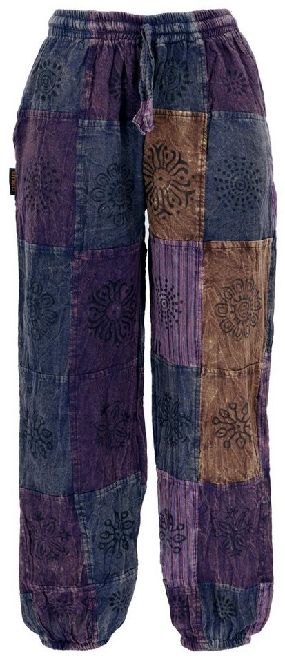 Guru-Shop Relaxhose Aladinhose, Patchwork, Unikat Pluderhose, Boho.. Ethno Style, alternative Bekleidung Guru-Shop Relaxhose Aladinhose, Patchwork, Unikat Pluderhose, Boho.. Ethno Style, alternative Bekleidung von Guru-Shop