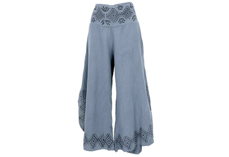 Guru-Shop Relaxhose Bequeme Sommerhose in natürlichem Look,.. alternative Bekleidung von Guru-Shop
