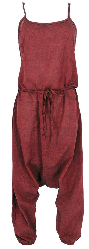 Guru-Shop Relaxhose Boho Jumpsuit, Baumwoll Sommer Pluderhose,.. alternative Bekleidung von Guru-Shop
