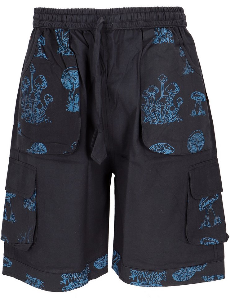 Guru-Shop Relaxhose Ethno Yogashorts im Goastyle mit Pilzdruck -.. Hippie, Ethno Style, alternative Bekleidung Guru-Shop Relaxhose Ethno Yogashorts im Goastyle mit Pilzdruck -.. Hippie, Ethno Style, alternative Bekleidung von Guru-Shop