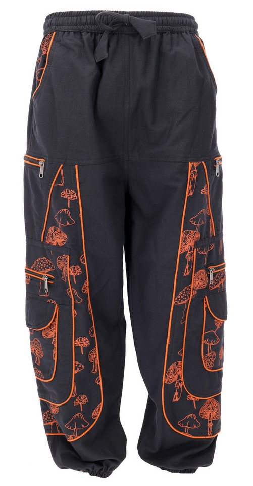 Guru-Shop Relaxhose Goahose, Herren Yoga Hose, bequeme Freizeithose.. Ethno Style, alternative Bekleidung, Festival, Hippie von Guru-Shop
