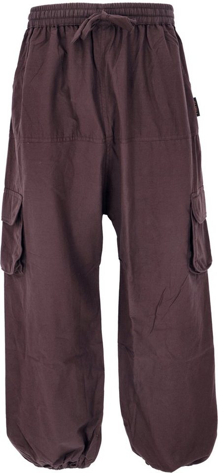 Guru-Shop Relaxhose Goahose, Herren Yoga Hose, bequeme Freizeithose.. alternative Bekleidung, Festival, Hippie, Ethno Style von Guru-Shop