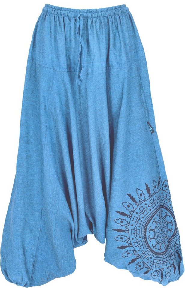 Guru-Shop Relaxhose Haremshose Pluderhose, Pumphose mit Mandala,.. Ethno Style, alternative Bekleidung Guru-Shop Relaxhose Haremshose Pluderhose, Pumphose mit Mandala,.. Ethno Style, alternative Bekleidung von Guru-Shop