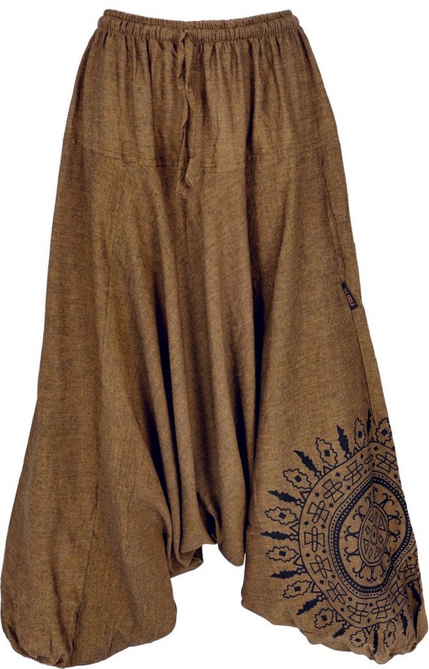 Guru-Shop Relaxhose Haremshose Pluderhose, Pumphose mit Mandala,.. Ethno Style, alternative Bekleidung Guru-Shop Relaxhose Haremshose Pluderhose, Pumphose mit Mandala,.. Ethno Style, alternative Bekleidung von Guru-Shop
