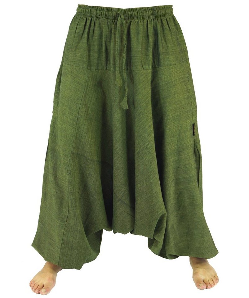 Guru-Shop Relaxhose Haremshose Pluderhose Pumphose Aladinhose aus.. Ethno Style, alternative Bekleidung von Guru-Shop