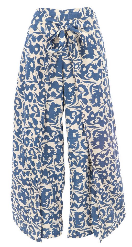 Guru-Shop Relaxhose Palazzohose, weite Boho Sommerhose, Baumwoll.. alternative Bekleidung von Guru-Shop