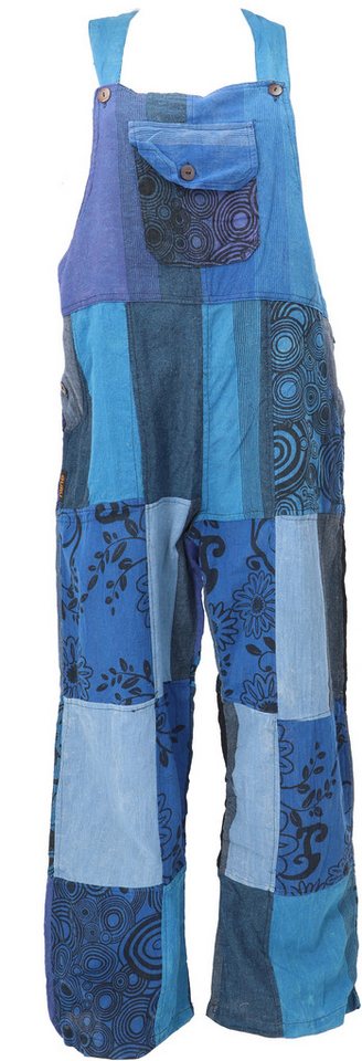 Guru-Shop Relaxhose Patchwork Latzhose, Unisex Boho Overall,.. Ethno Style, alternative Bekleidung Guru-Shop Relaxhose Patchwork Latzhose, Unisex Boho Overall,.. Ethno Style, alternative Bekleidung von Guru-Shop