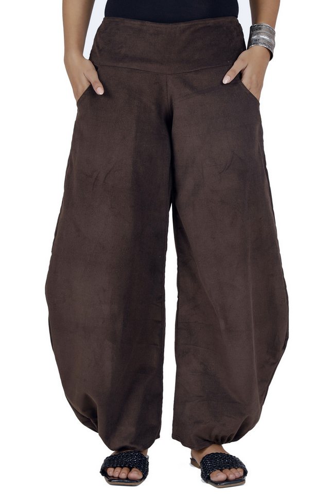 Guru-Shop Relaxhose Weite Cord Pluderhose, Feincord Boho Hose -.. Ethno Style, alternative Bekleidung Guru-Shop Relaxhose Weite Cord Pluderhose, Feincord Boho Hose -.. Ethno Style, alternative Bekleidung von Guru-Shop