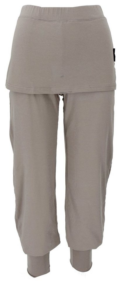 Guru-Shop Relaxhose Yoga-Hose mit Minirock in Bio-Qualität - chai alternative Bekleidung von Guru-Shop