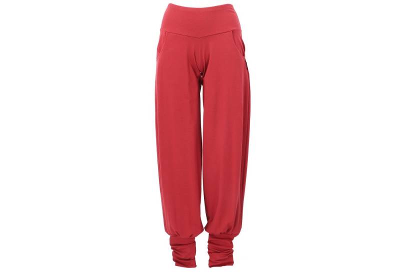 Guru-Shop Relaxhose Yogahose mit langen Beinbündchen, Hose in Bio.. alternative Bekleidung von Guru-Shop