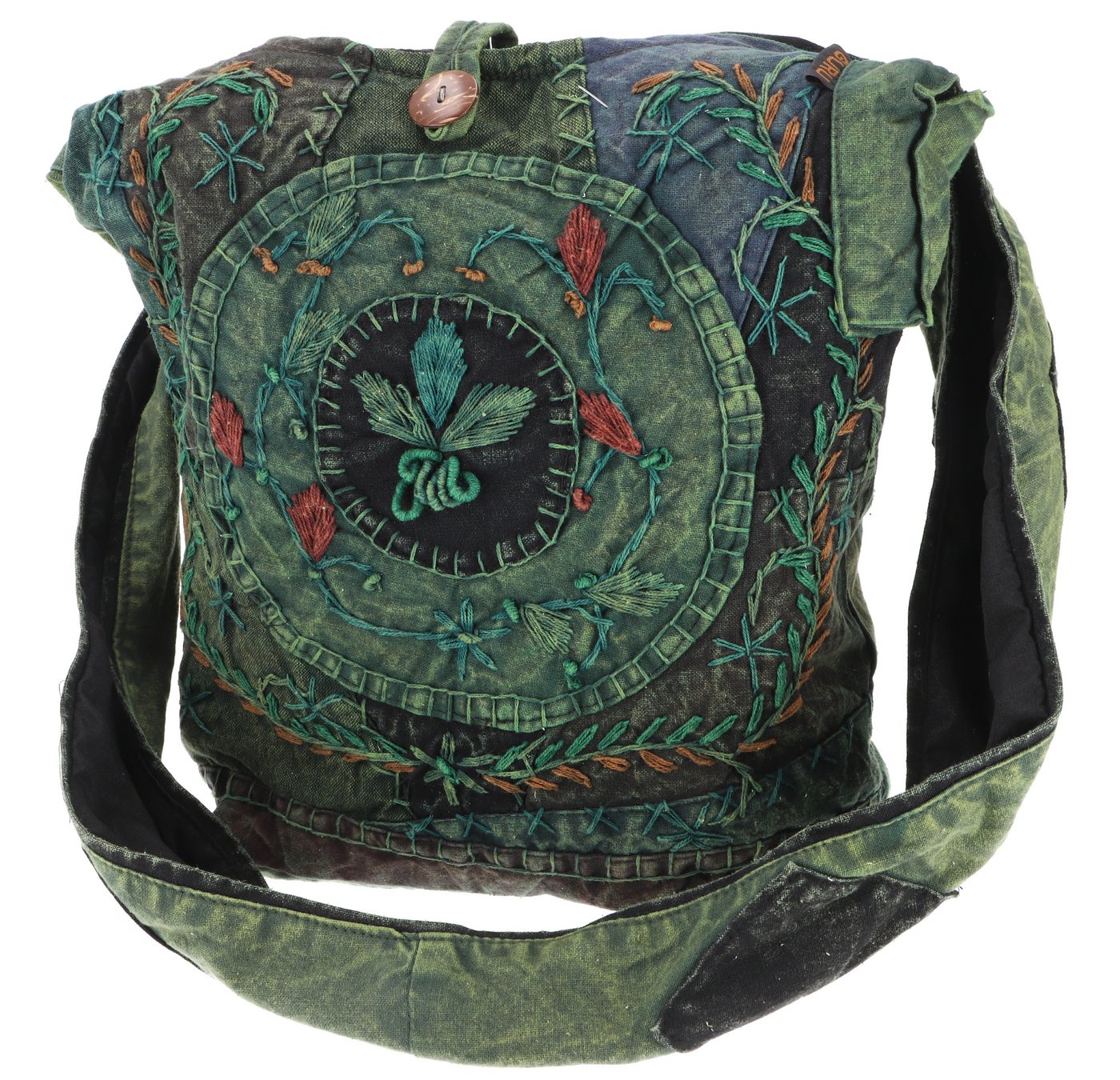 Guru-Shop Schultertasche Batik Sadhu Bag, Hippie Tasche, Goa.. von Guru-Shop