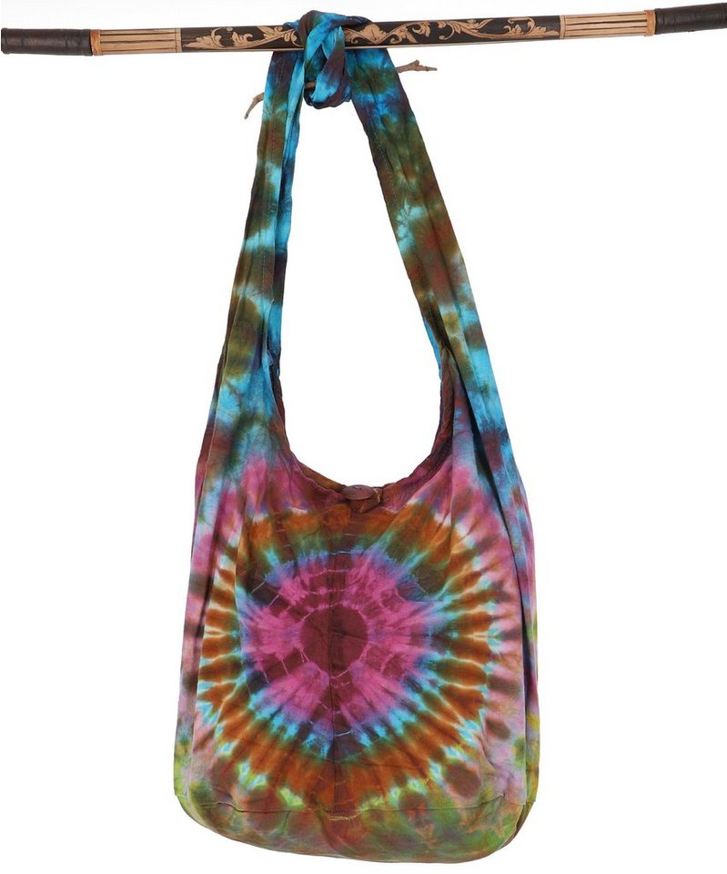 Guru-Shop Schultertasche Batik Sadhu Bag, Hippie Tasche, Goa.. von Guru-Shop