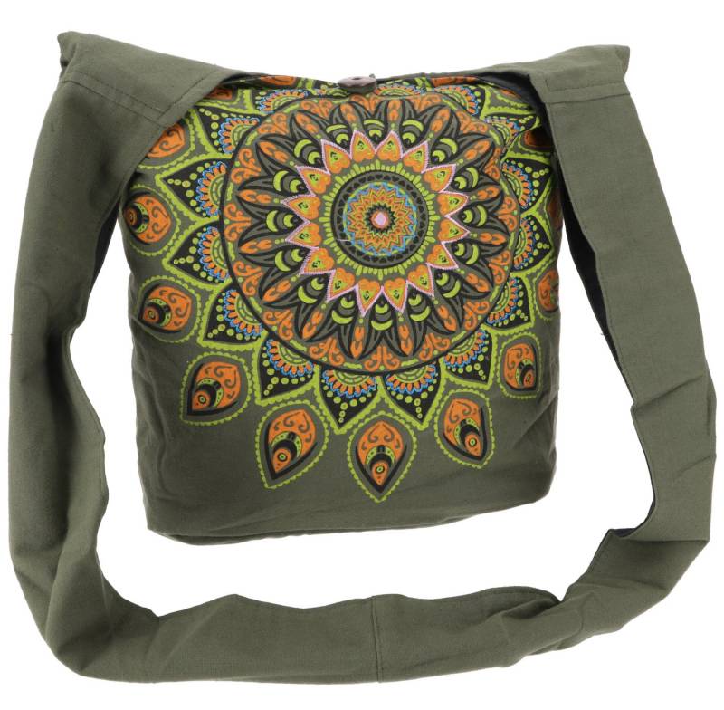 Guru-Shop Schultertasche Bestickte Boho Tasche, Schulterbeutel mit.. von Guru-Shop