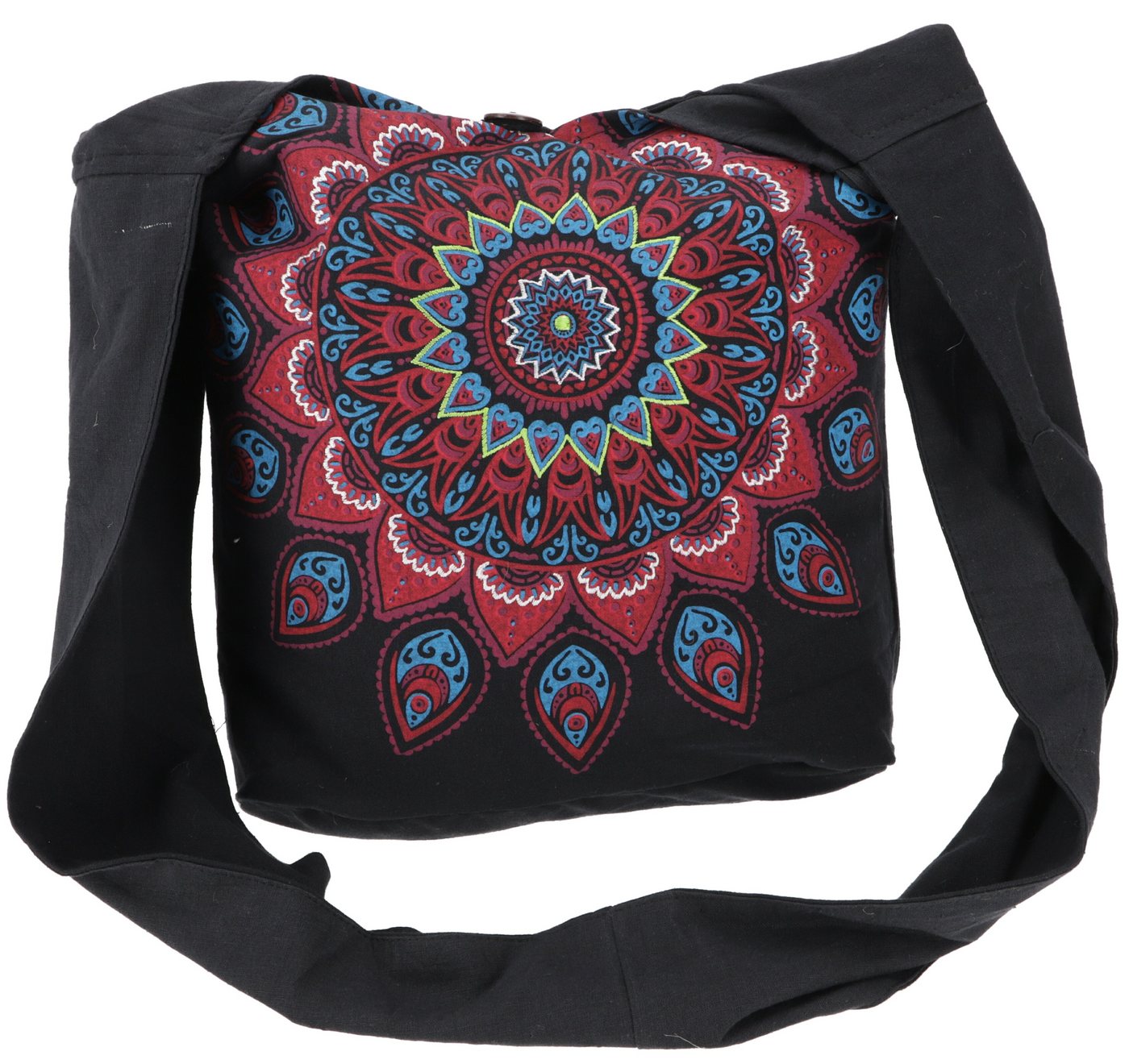 Guru-Shop Schultertasche Bestickte Boho Tasche, Schulterbeutel mit.. von Guru-Shop