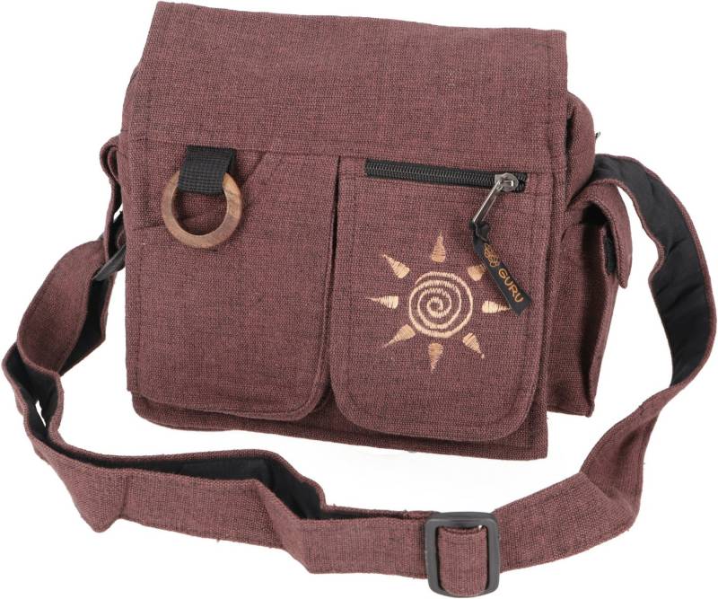 Guru-Shop Schultertasche Boho Schultertasche, Hippie Tasche Sonne,.. von Guru-Shop
