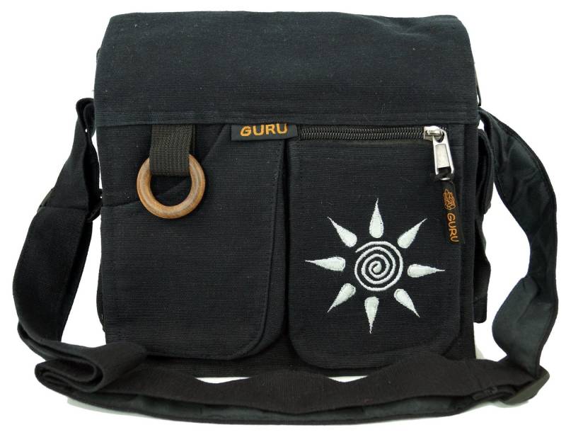 Guru-Shop Schultertasche Boho Schultertasche, Hippie Tasche Sonne,.. von Guru-Shop