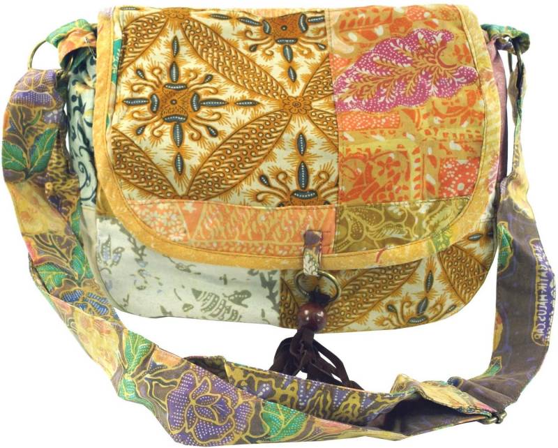 Guru-Shop Schultertasche Boho Schultertasche, Patchwork Shopper,.. von Guru-Shop