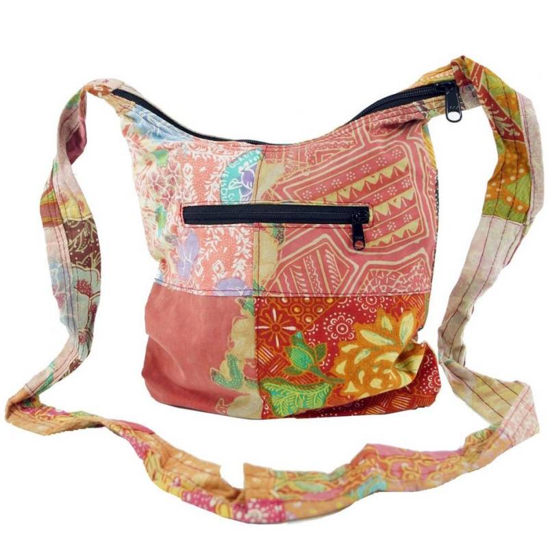 Guru-Shop Schultertasche Boho Schultertasche, Patchwork Tasche -.. von Guru-Shop
