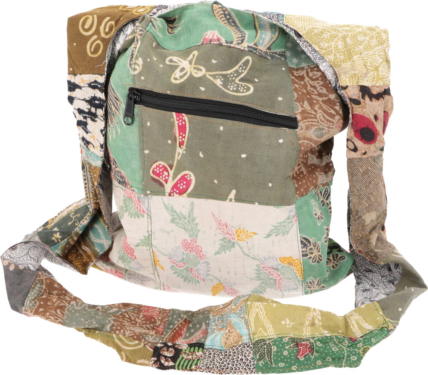 Guru-Shop Schultertasche Boho Schultertasche, goßer Patchwork Beutel,.. von Guru-Shop