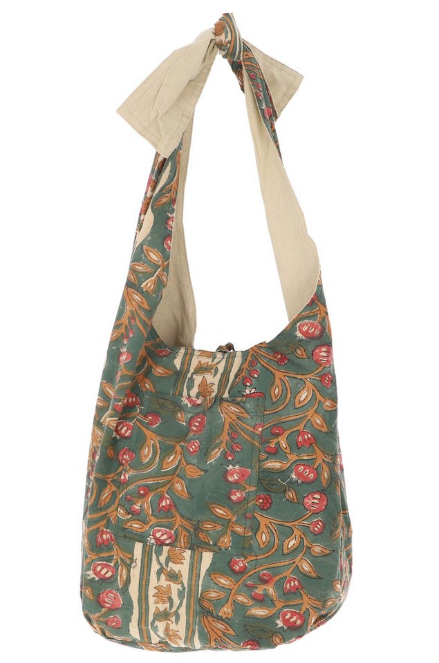 Guru-Shop Schultertasche Boho Umhängetasche, Blockdruck Schultertasche,.. von Guru-Shop