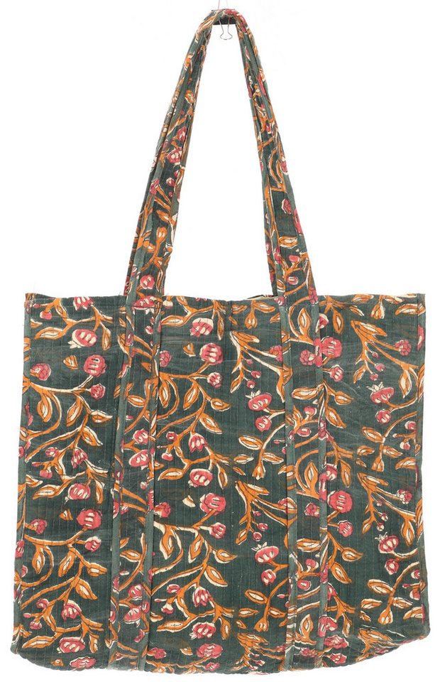 Guru-Shop Schultertasche Boho Umhängetasche, gesteppte Blockdruck.. von Guru-Shop