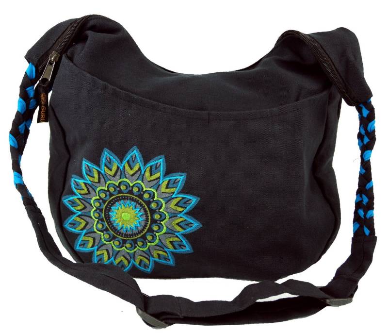 Guru-Shop Schultertasche Ethno Boho Schultertasche, Goa Tasche Mandala -.. von Guru-Shop