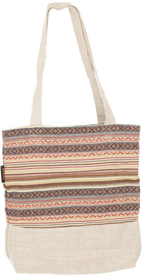 Guru-Shop Schultertasche Ethno Shopper Tasche, stabile Einkaufstasche,.. von Guru-Shop