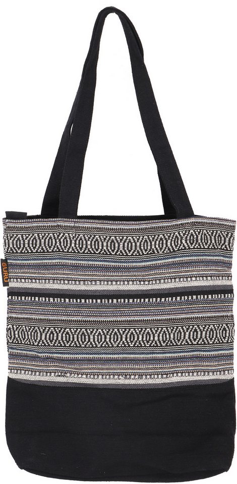 Guru-Shop Schultertasche Ethno Shopper Tasche, stabile Einkaufstasche,.. von Guru-Shop