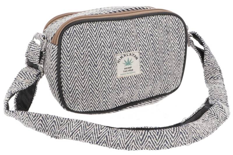Guru-Shop Schultertasche Kleine Hanf Schultertasche, natürliche Nepal.. von Guru-Shop