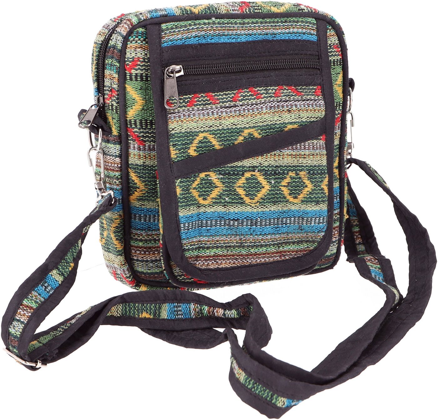 Guru-Shop Schultertasche Natürliche Schultertasche, Boho Ethnotasche,.. von Guru-Shop