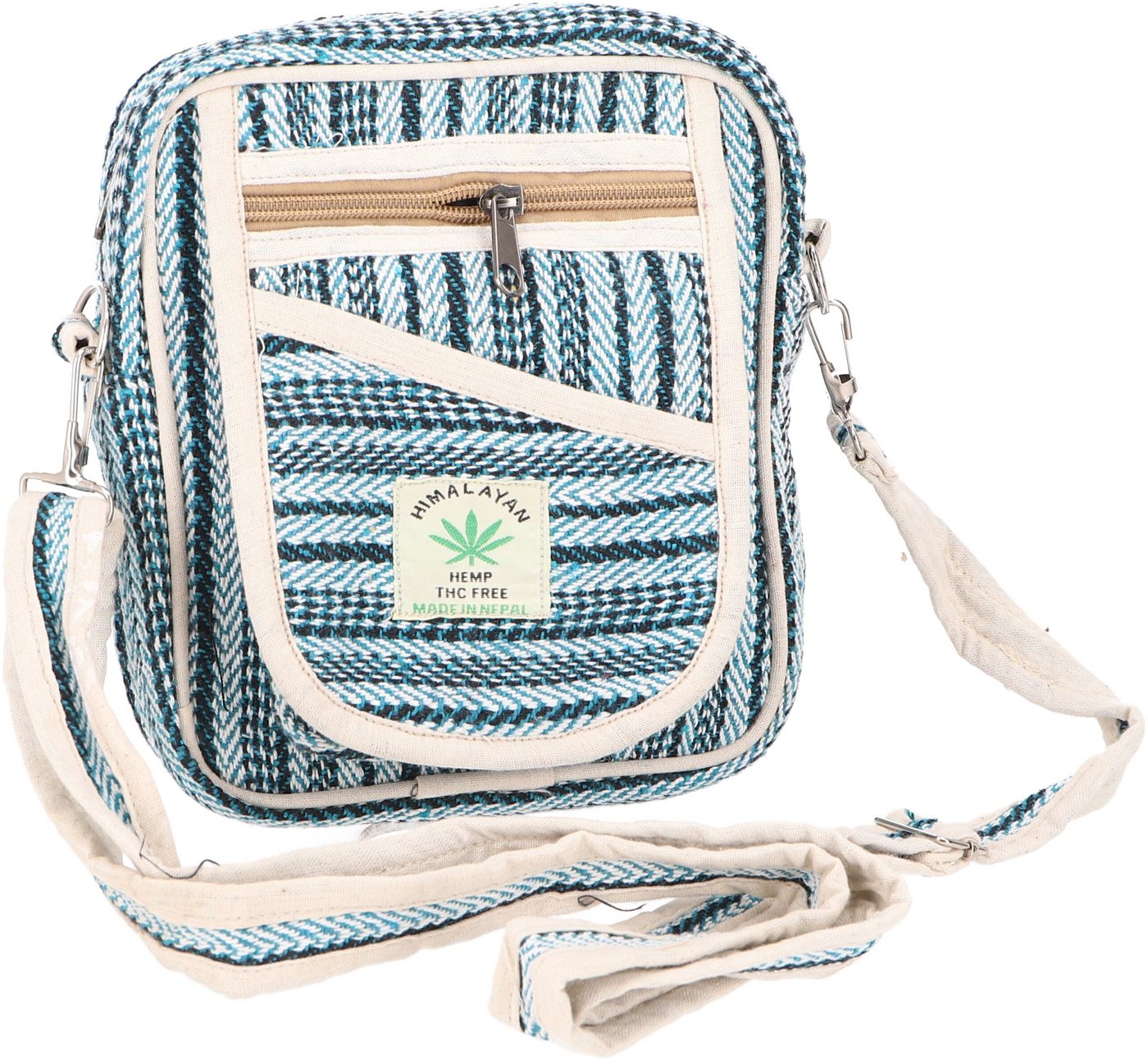 Guru-Shop Schultertasche Natürliche Schultertasche aus Baumwolle, Boho.. Guru-Shop Schultertasche Natürliche Schultertasche aus Baumwolle, Boho.. von Guru-Shop