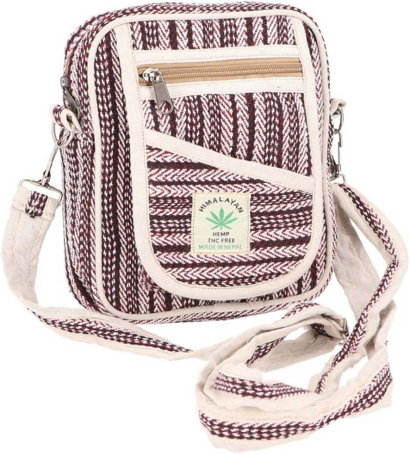 Guru-Shop Schultertasche Natürliche Schultertasche aus Hanf und.. von Guru-Shop