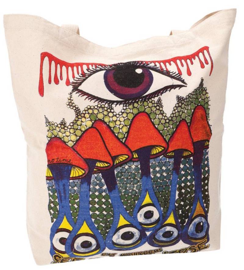 Guru-Shop Schultertasche No time Shopper Tasche, stabile Einkaufstasche,.. von Guru-Shop