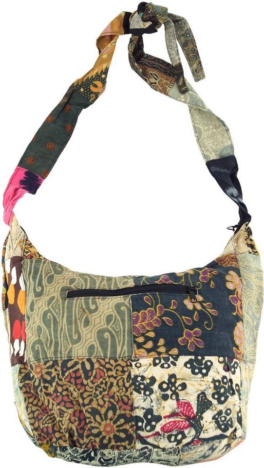 Guru-Shop Schultertasche Patchwork Batik Beutel, Sadhu Bag, Hippie.. Guru-Shop Schultertasche Patchwork Batik Beutel, Sadhu Bag, Hippie.. von Guru-Shop