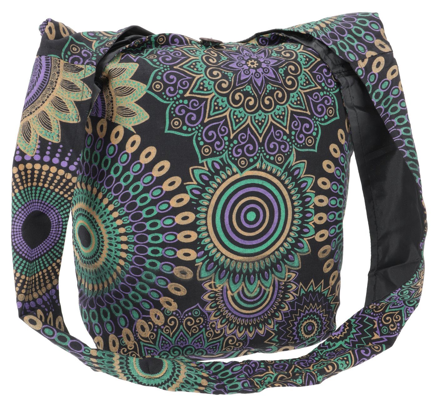 Guru-Shop Schultertasche Sadhu Bag, Ethno Shopper, bedruckter.. von Guru-Shop