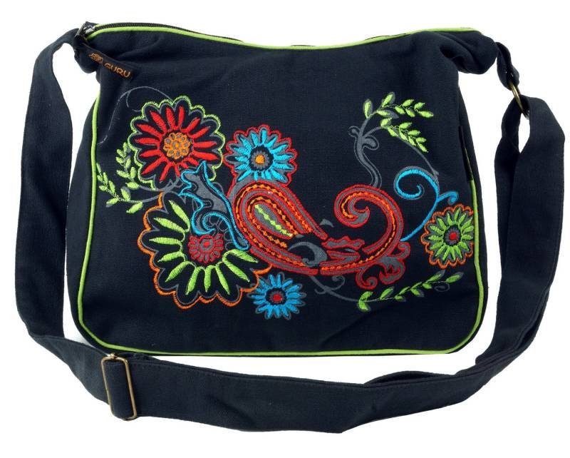 Guru-Shop Schultertasche Schultertasche, Hippie Tasche, Goa Tasche -.. von Guru-Shop