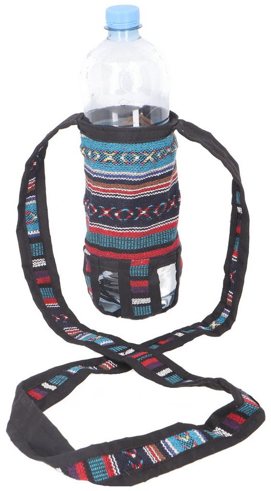 Guru-Shop Schultertasche Wasserflaschen Tasche, Flaschenhalter Ethno -.. von Guru-Shop