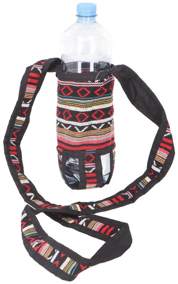 Guru-Shop Schultertasche Wasserflaschen Tasche, Flaschenhalter Ethno -.. von Guru-Shop