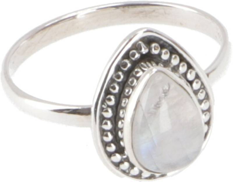 Guru-Shop Silberring Boho Silberring, filigraner Edelsteinring -.. von Guru-Shop