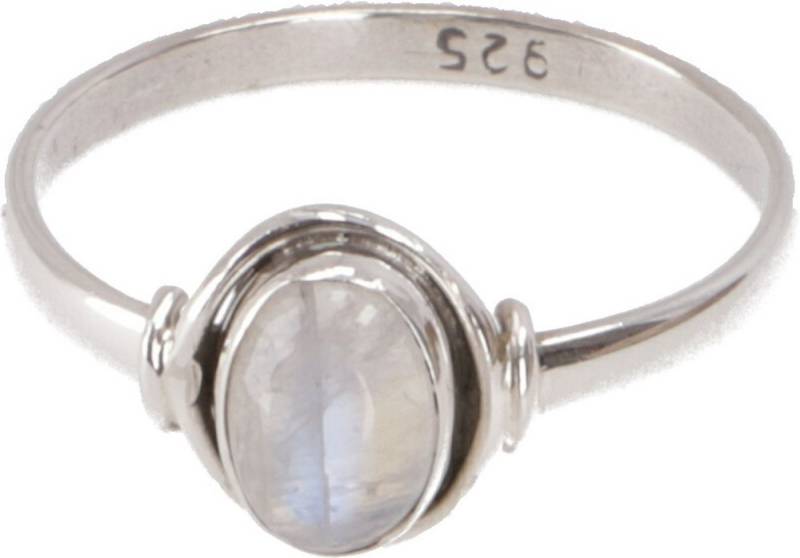 Guru-Shop Silberring Boho Silberring, filigraner Edelsteinring -.. von Guru-Shop