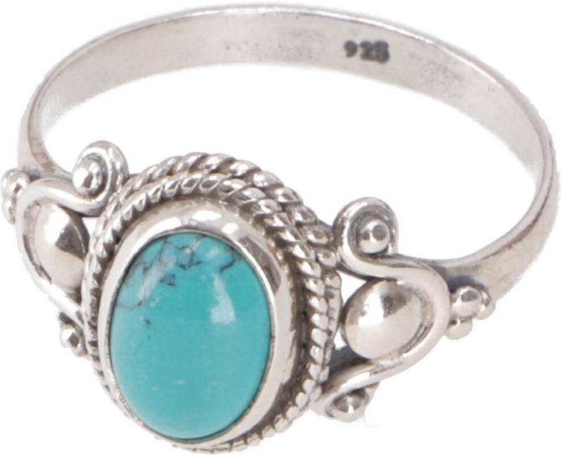 Guru-Shop Silberring Boho Silberring, filigraner Edelsteinring mit.. von Guru-Shop