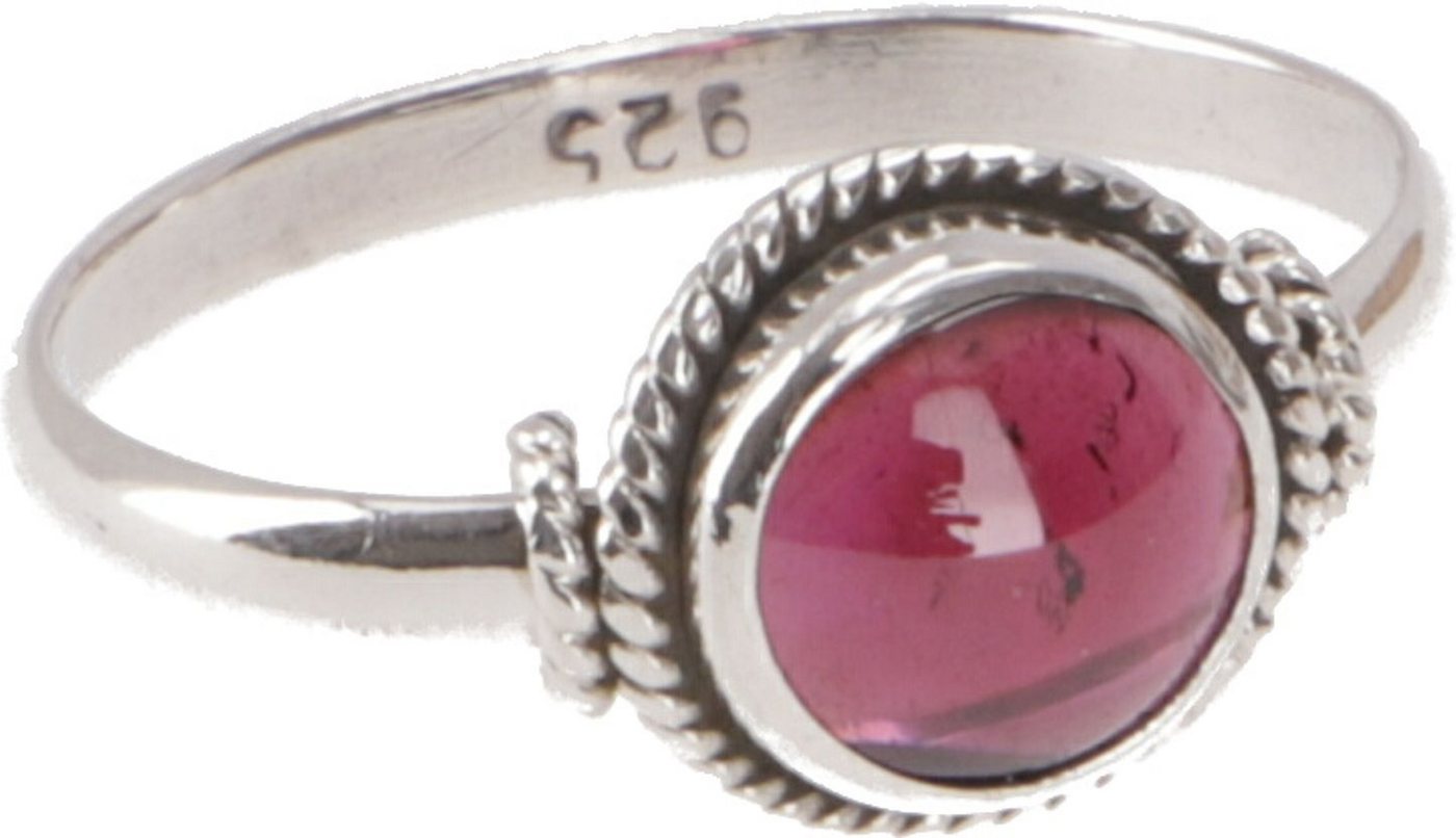 Guru-Shop Silberring Boho Silberring, filigraner Edelsteinring mit.. von Guru-Shop