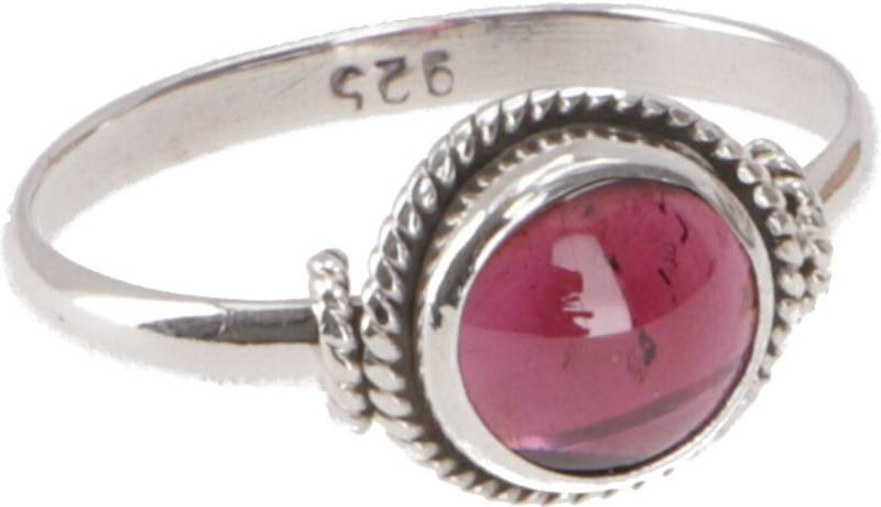 Guru-Shop Silberring Boho Silberring, filigraner Edelsteinring mit.. von Guru-Shop