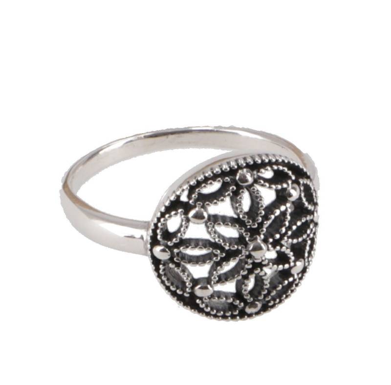Guru-Shop Silberring Silberring, Boho Style Ethno Ring - Modell 14 von Guru-Shop
