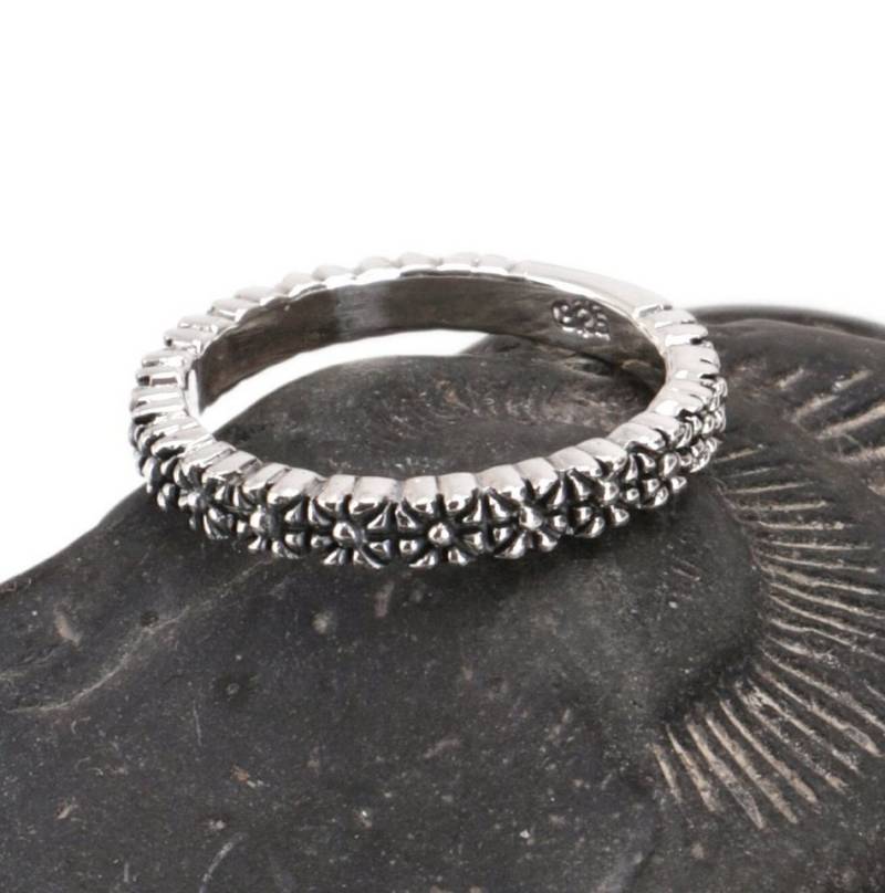 Guru-Shop Silberring Silberring, Boho Style Ethno Ring - Modell 19 von Guru-Shop