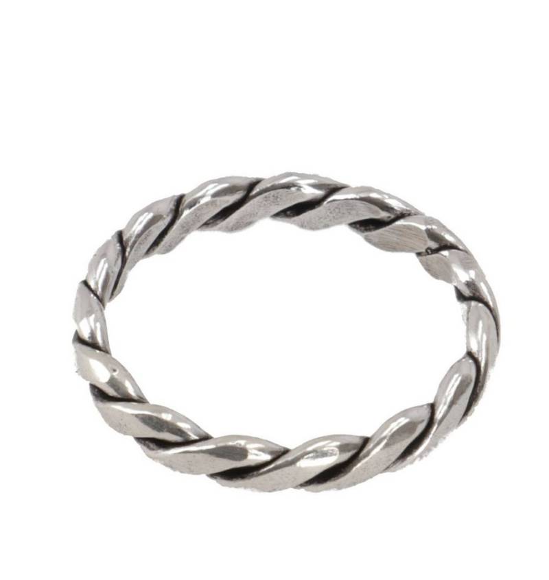 Guru-Shop Silberring Silberring, Boho Style Ethno Ring - Modell 23 von Guru-Shop