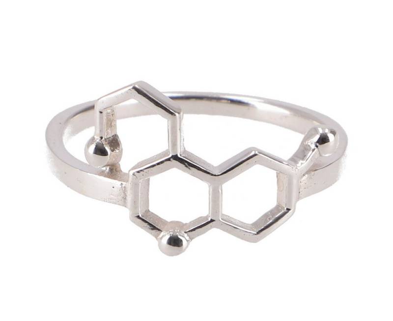 Guru-Shop Silberring Silberring, Boho Style Ethno Ring - Serotonin von Guru-Shop